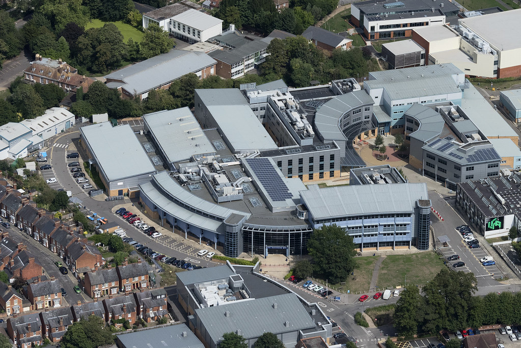 Canterbury College aerial image Aerial view of Canterbury … Flickr