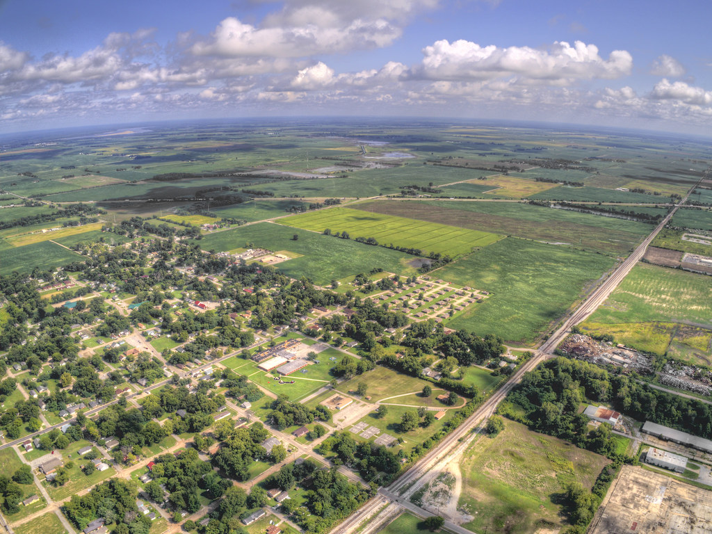 Aerial View of Blytheville, Arkansas Aerial View of Blythe… Flickr