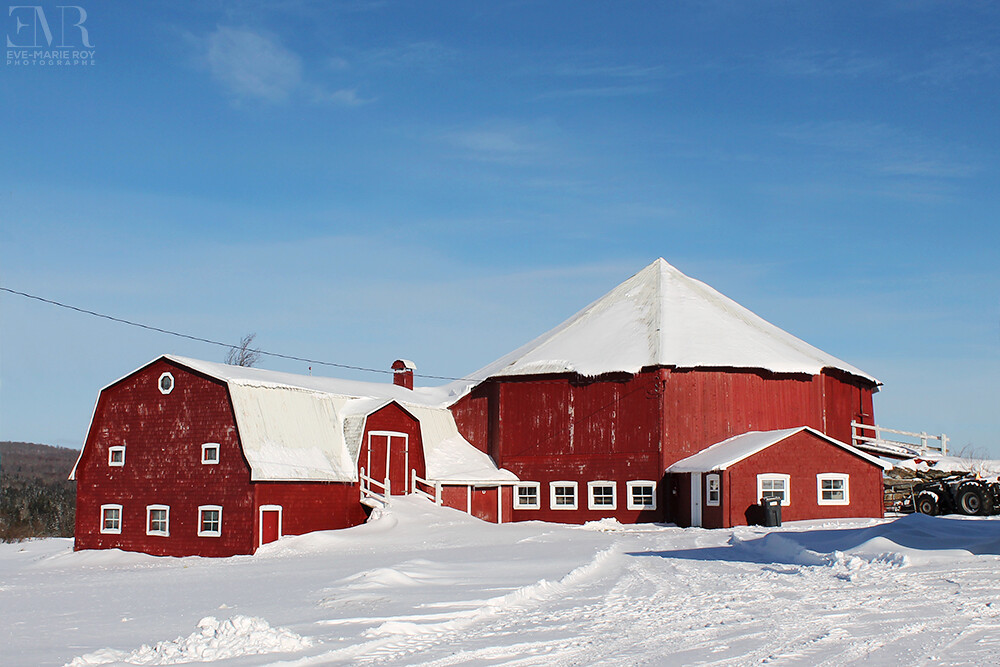 Grange octogonaleétable (1925), SaintJacquesleMajeurdeWolfestown