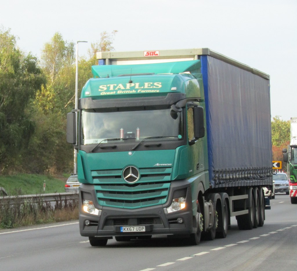 Staples Vegetables KX67 UDP on the A5 at Shrewsbury Flickr