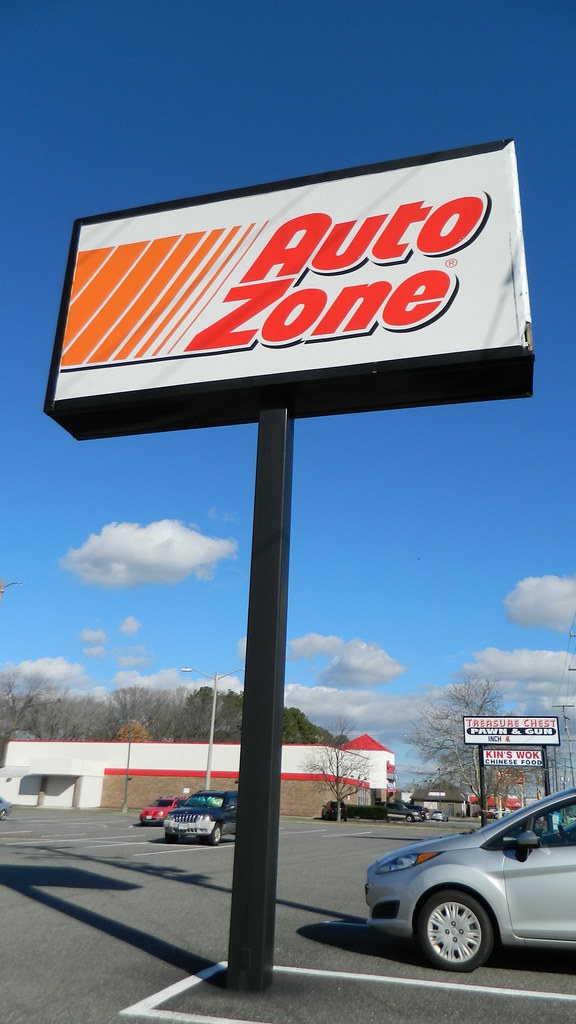 AutoZone sign AutoZone 943 (7,200 square feet) 4908C W M… Flickr