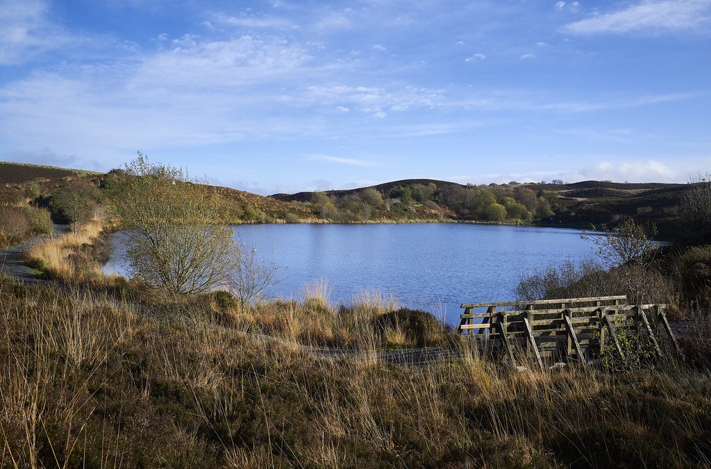 New Lough, Gortin One of the kettle hole lakes in Gortin, … Flickr