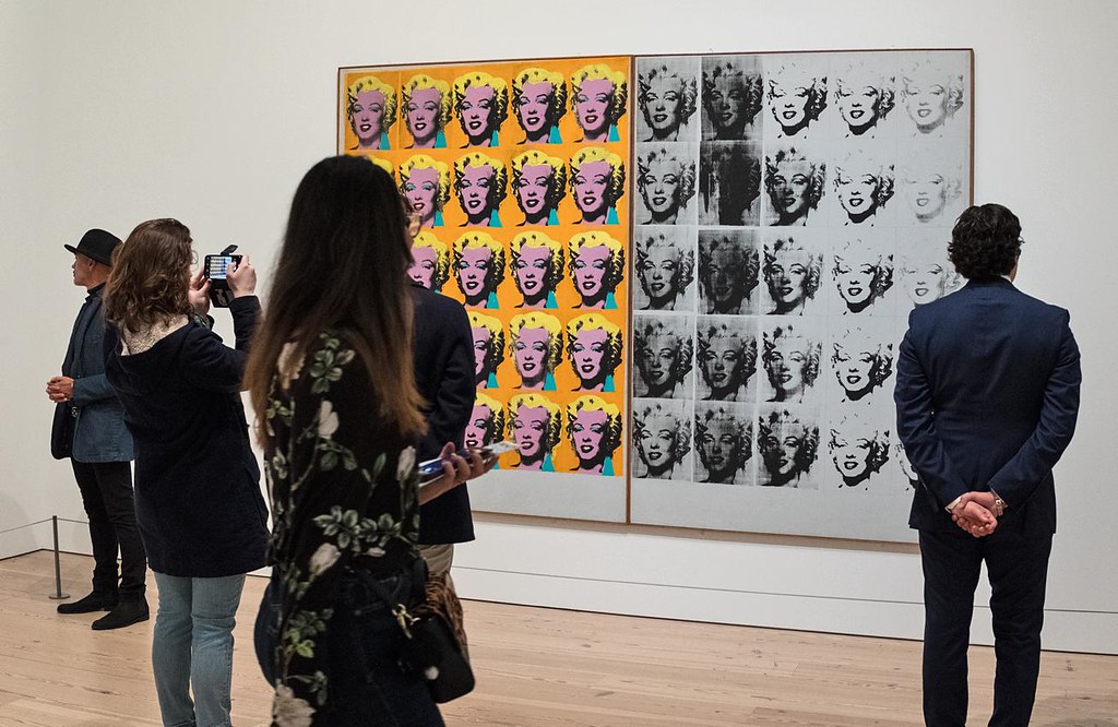 Andy Warhol, Marilyn Diptych (1962) at the Whitney Museum … Flickr