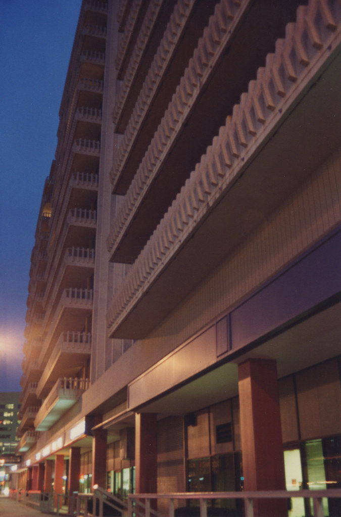 Buchanan House at night We didn't pick our apartment build… Flickr