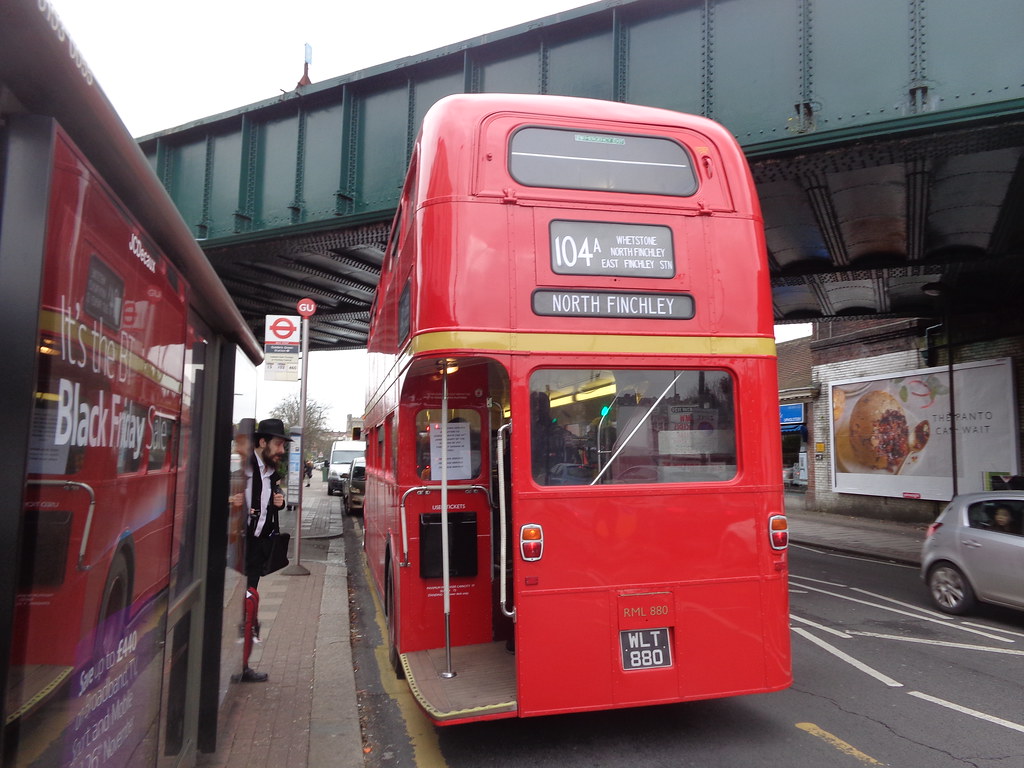 Golders Green RML880 at the tube station MartynL1804 Flickr