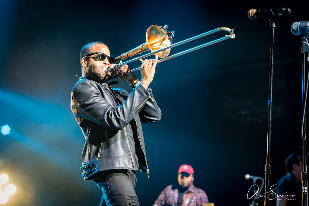 TromboneShorty Trombone Shorty and his band, Orleans Avenu… Flickr