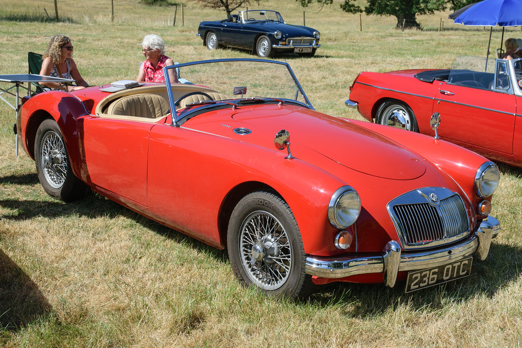 MG A 1600 (1960) Leighton Hall Classic Car Show 01/07/2018… Steve
