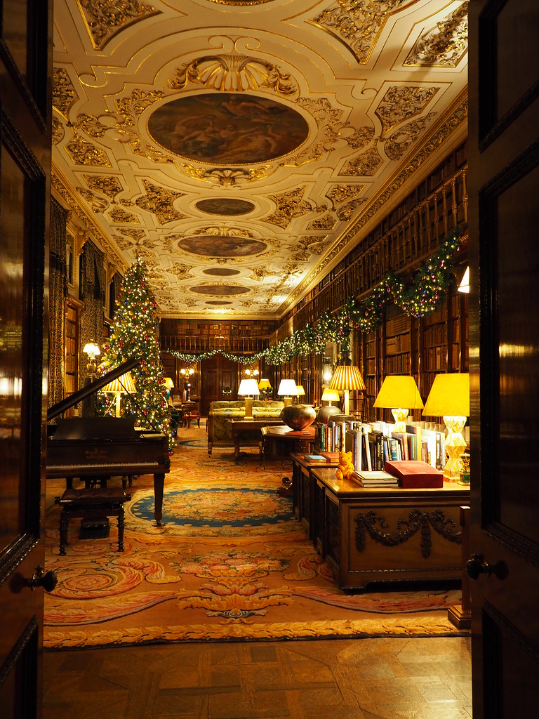 Library, Chatsworth House OLYMPUS DIGITAL CAMERA Flickr