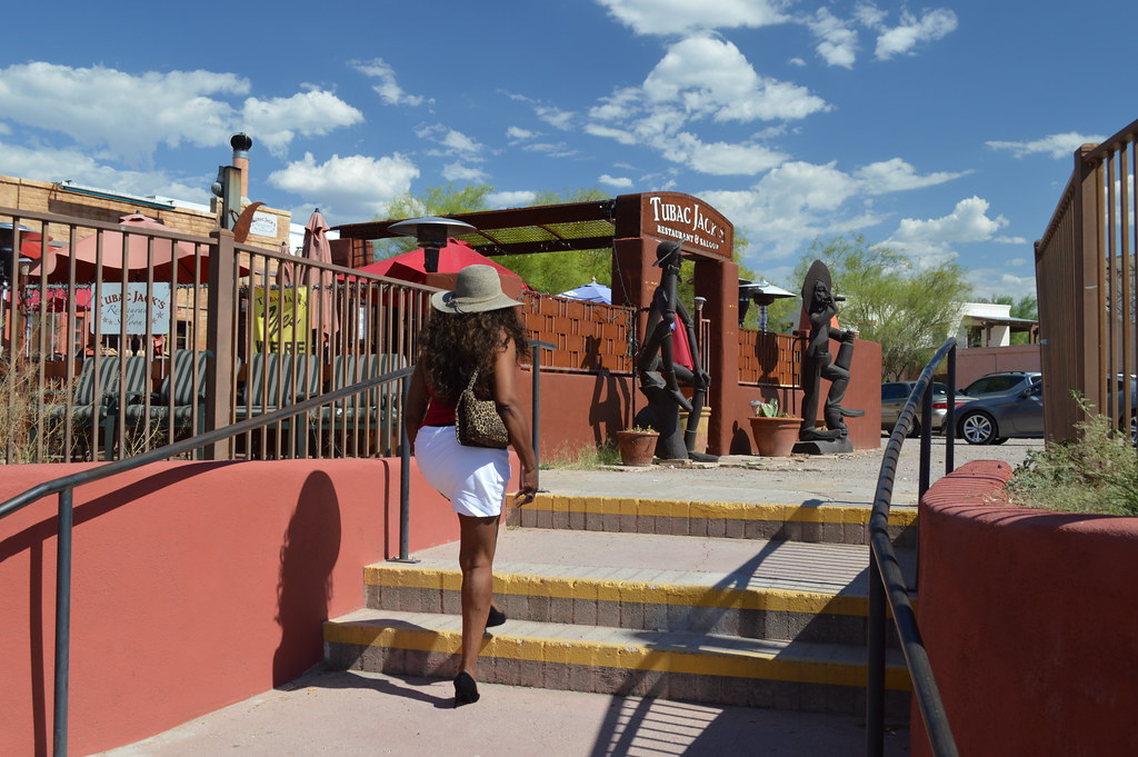 Janice at Tubac Jack's Restaurant & Saloon in Tubac Arizon… Flickr