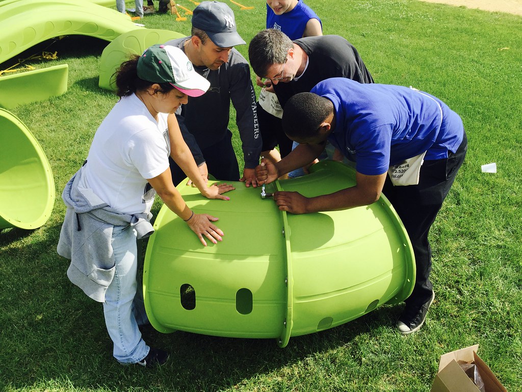 2016 Glassboro NEW STREET PARK Community Build Borough of Glassboro