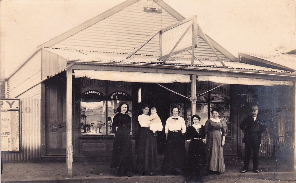 Grocery store, possibly in Southern Cross, Victoria 1913 a photo on
