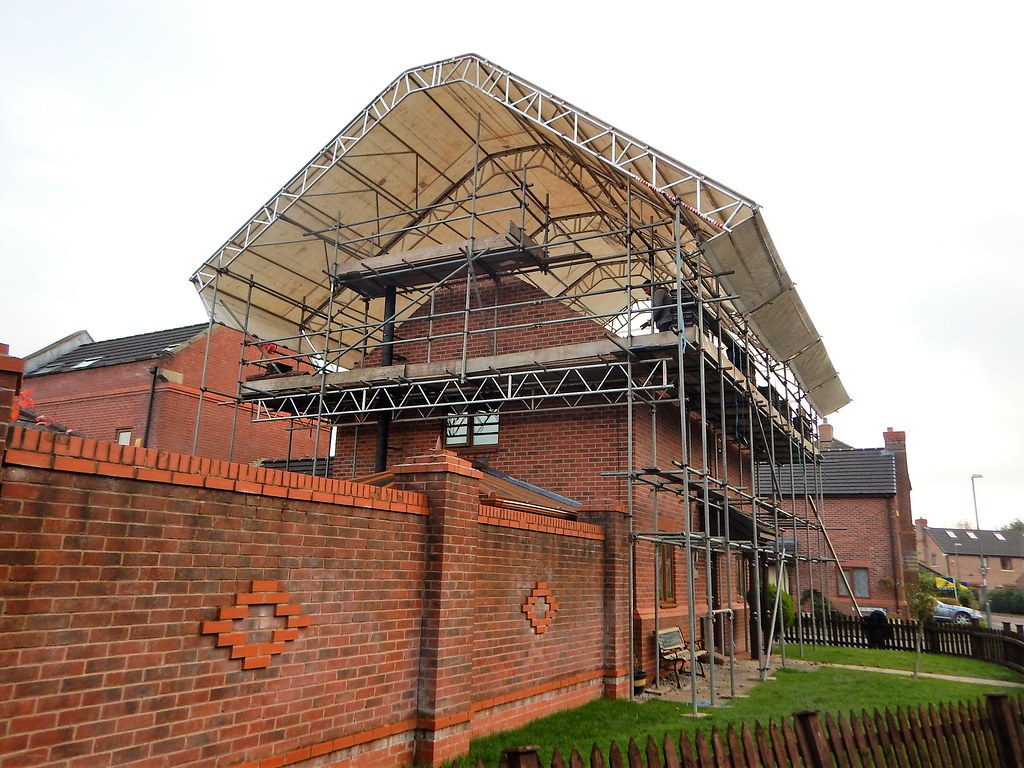 Raising The Roof, Douglas Lane, Grimsargh a Douglas Law Flickr