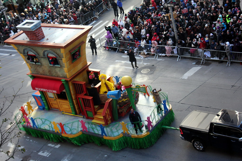 2018 Macy's Thanksgiving Day Parade 123 Sesame Street a photo on
