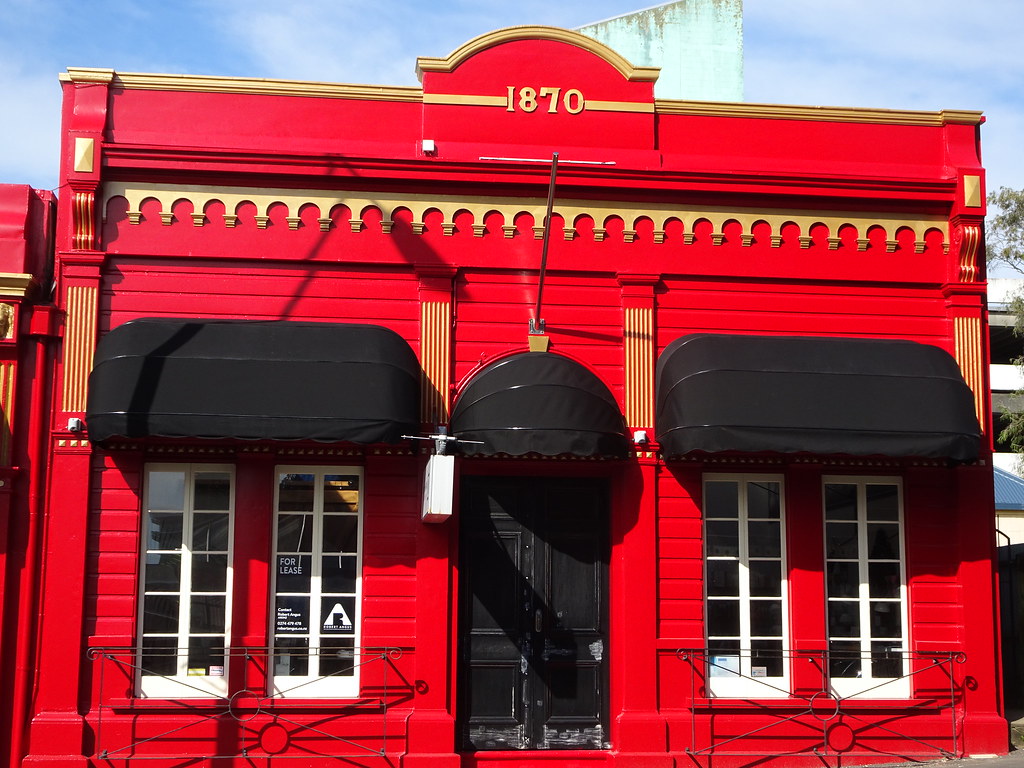 New Plymouth Taranaki. Brougham Street Chambers. Now a bri… Flickr