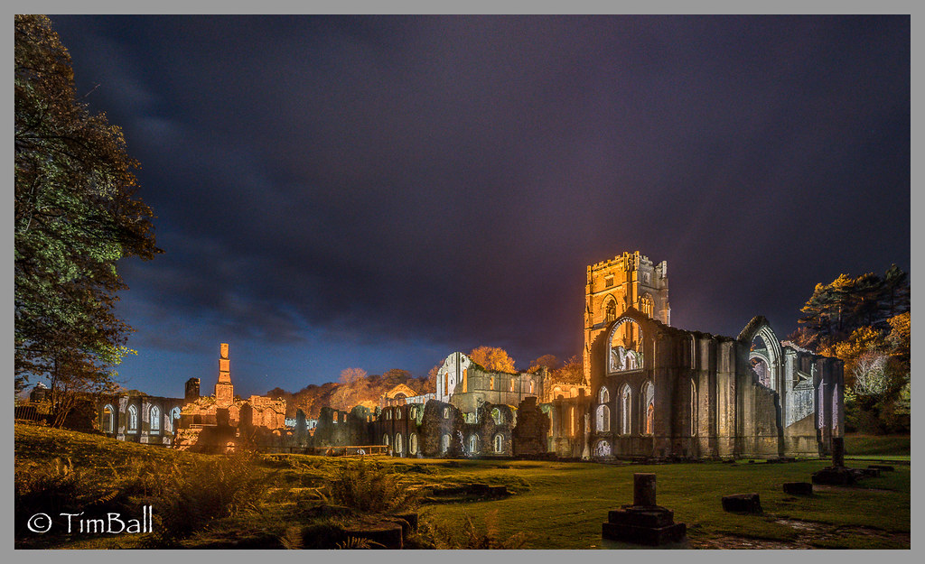 Fountains South East Corner Fountains Abbey, N. Yorkshire.… Flickr
