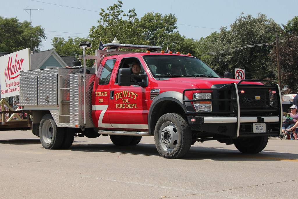 De Witt (NE) Fire Dept. Truck 20 As seen at the Wilber Cze… Flickr