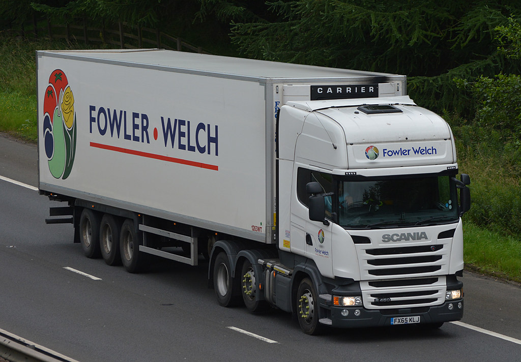 Fowler Welch FX65KLJ M8 Dewshill 04/08/2017 Harry's On The Road