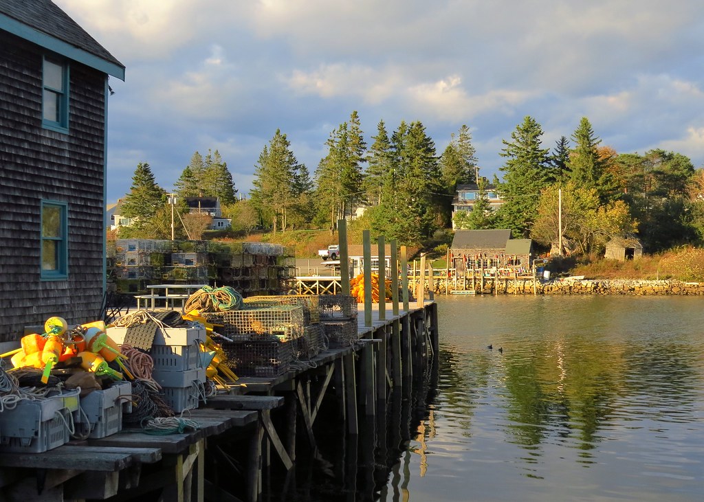 Port Clyde Ready to Load Port Clyde, Maine Larry Myhre Flickr