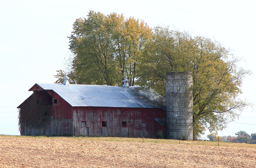 Old Barn East of Orleans in Orange County, Indiana Flickr