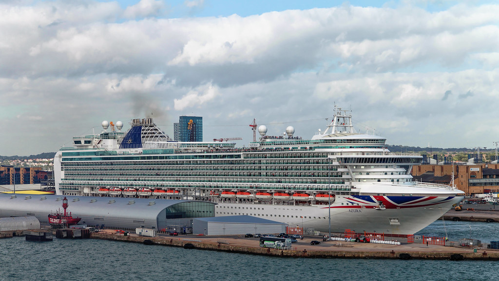 P&O Cruise Ship MV Azura Southampton MV Azura is a