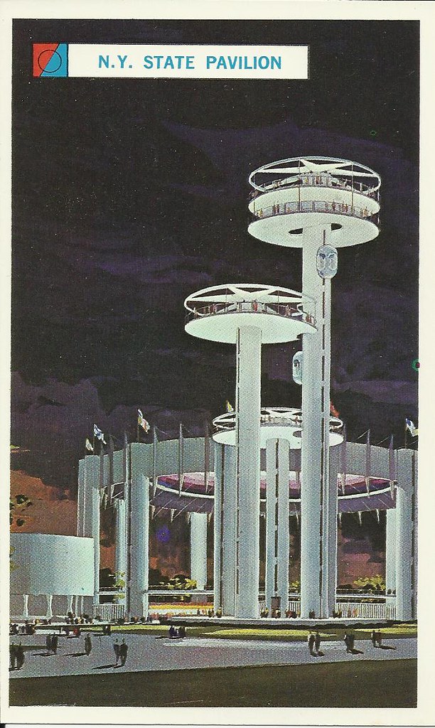 New York State Pavilion New York State Pavilion card from … Flickr
