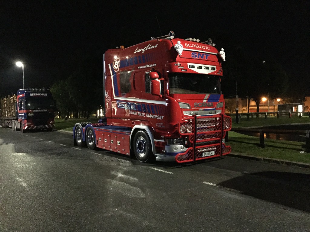 Stuart Nicol Scania Longline Tractor Unit | Parked up ...