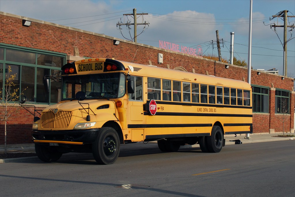 Illinois Central School Bus 984 mbernero Flickr