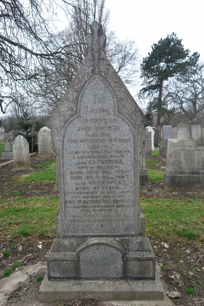 Hopkins Oxbridge Cemetery, Stockton on Tees John Hopkins D… Flickr