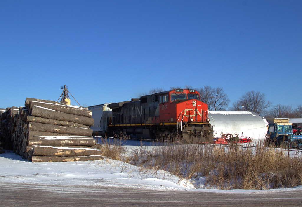 Medford turn at Stetsonville, WI With the new PCA plant in… Flickr