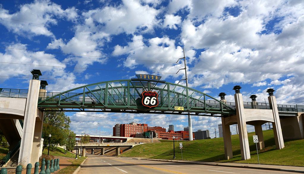Route 66 Through Tulsa, Oklahoma Victor Hamberlin Flickr