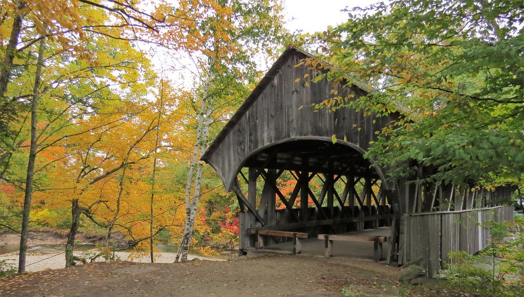 Sunday River Bridge near Newry, Maine; also known as Artis… Flickr