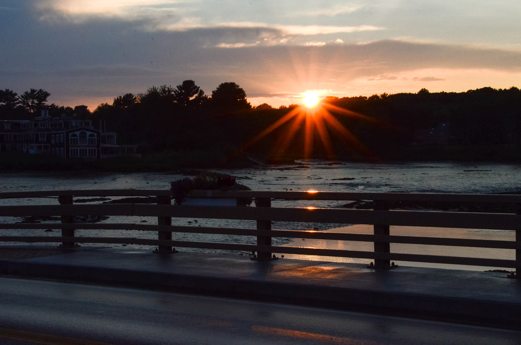 Sunset Sunset in Kennebunkport, Maine. Ken Wilkerson Flickr
