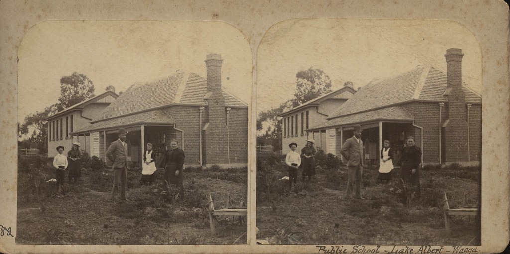 JSMiddenwayLakeAlbertWaggac1890 NSW Schoolhouse Museum of Public