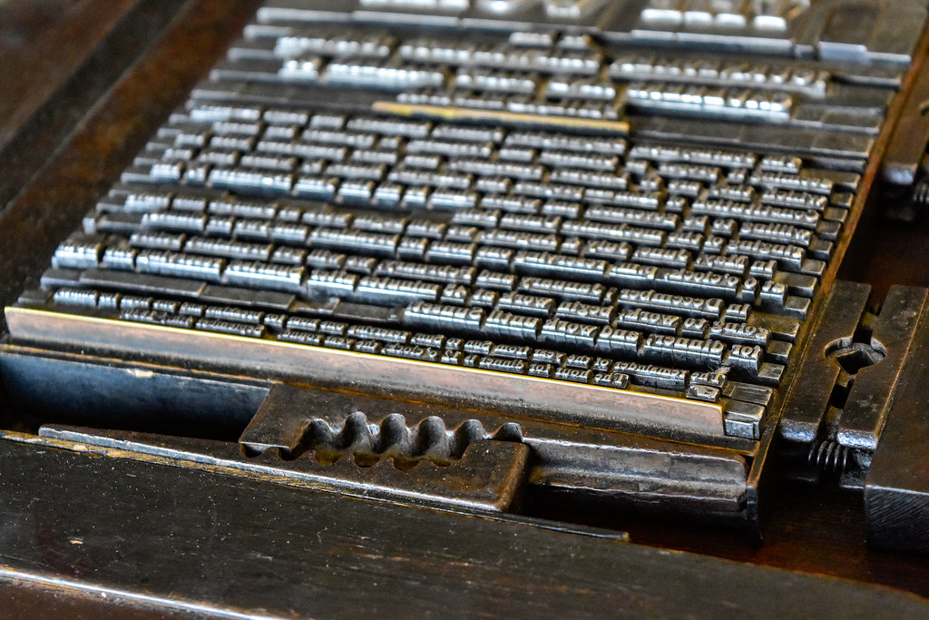 Antique Printing Press Plate Sandy Sarsfield Flickr