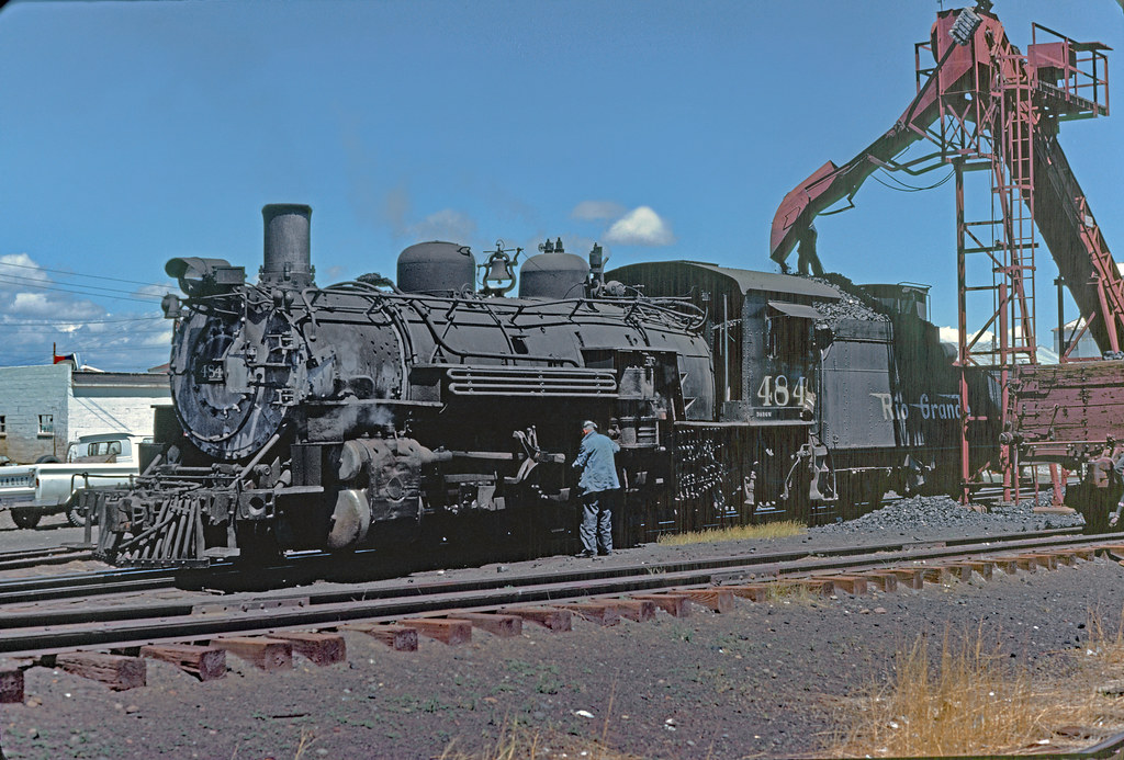 La Jara CO June 1967 x Taking coal at La Jara Flickr