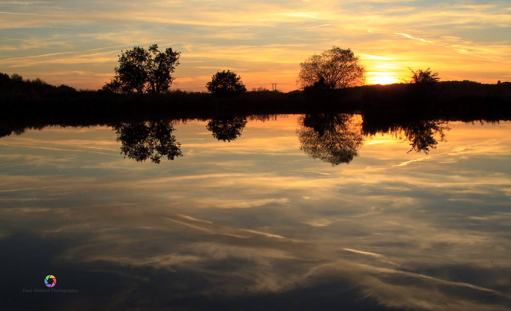 Brockhill pools sunset brockhill Redditch paul stafford Flickr