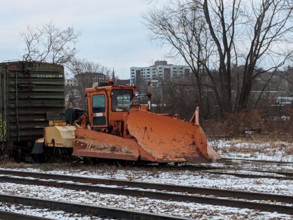 Snow Plow Train Burlington Rail yard Burlington, Vermont 2… Flickr