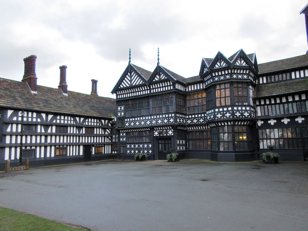 Bramall Hall from the rear, Stockport, UK Olwyn McEwen Flickr