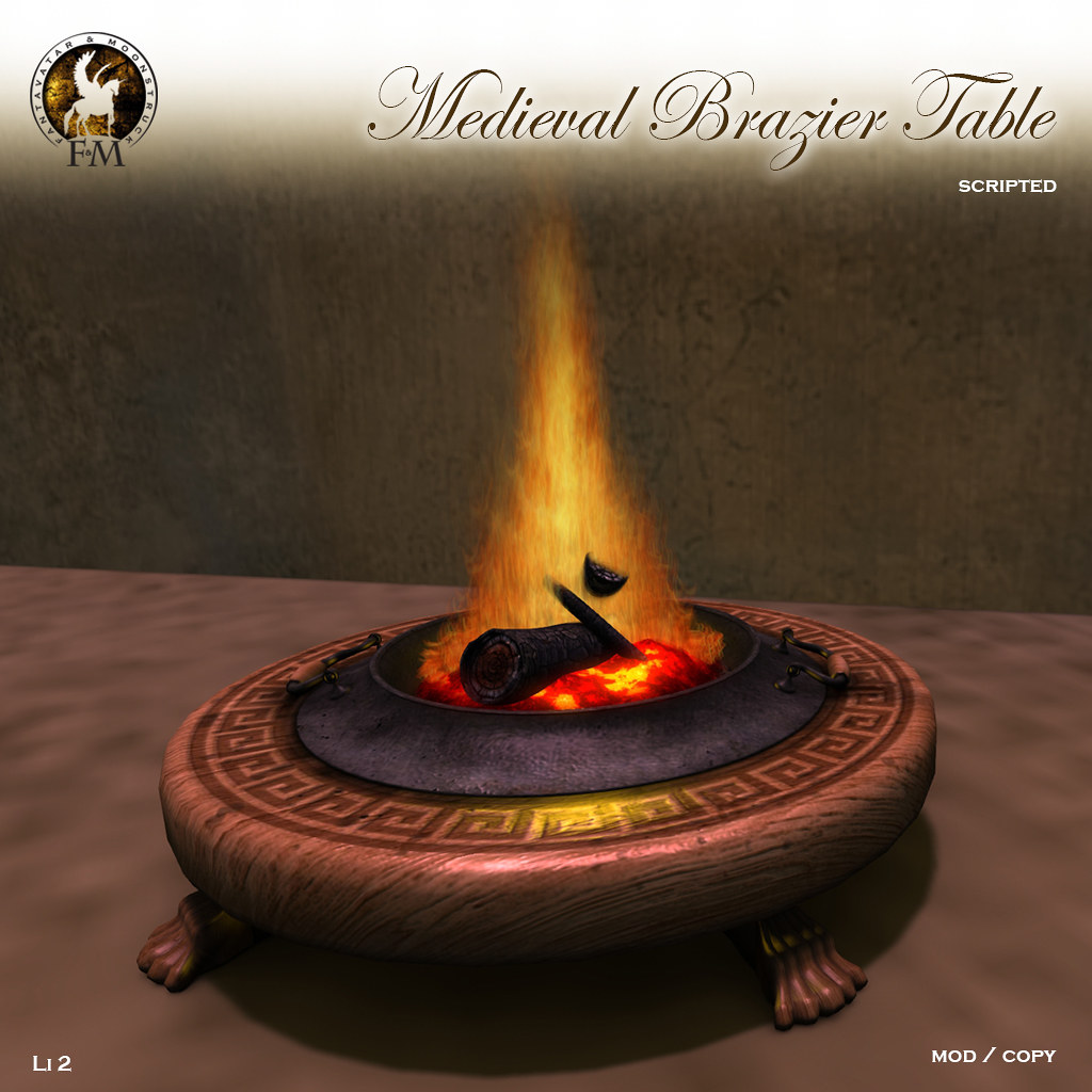 F&M Medieval Brazier Table Exclusive release We Love Rol… Flickr
