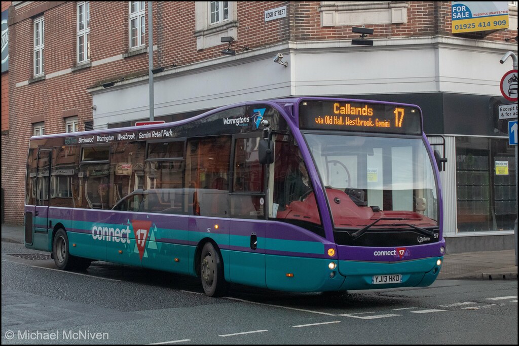 Warrington's Own Buses YJ13HKD Warrington's Own Buses "Con… Flickr