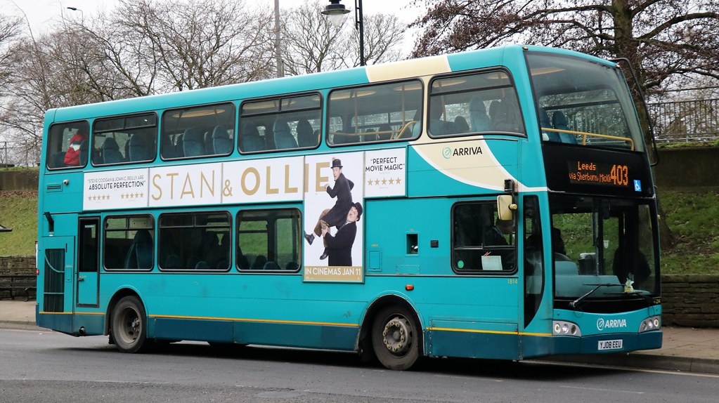 Arriva Yorkshire 1814 YJ08EEU at Selby Bus Station with a … Flickr