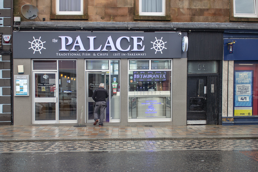 'The Palace' Fish and Chip Shop, Helensburgh West Clyde St… Joe Son