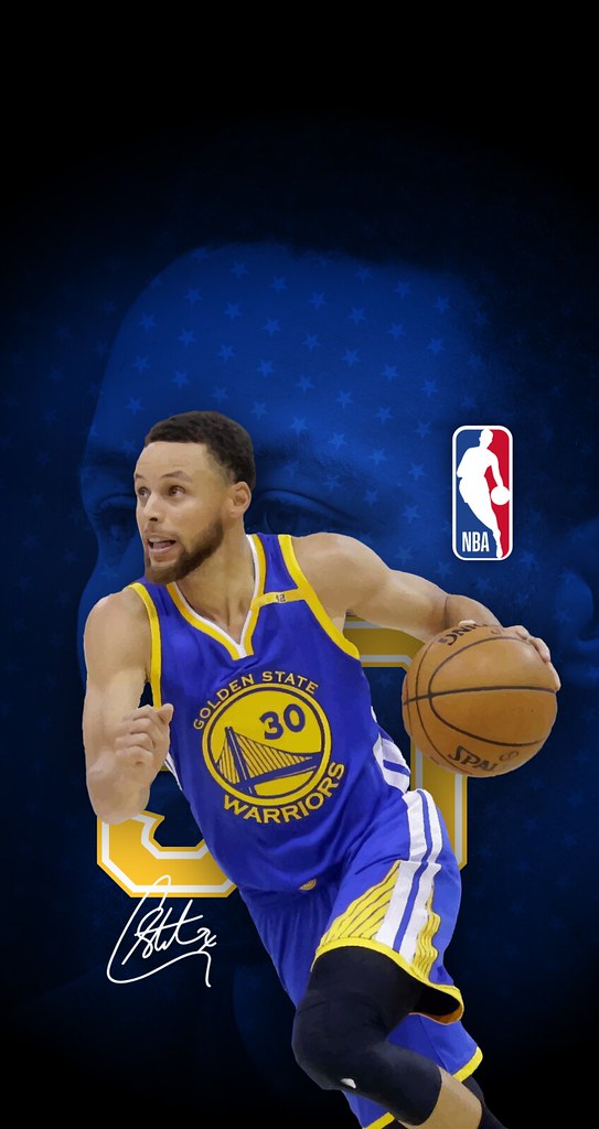 30 Steph Curry (Golden State Warriors) iPhone 6/7/8 Wallp… Flickr