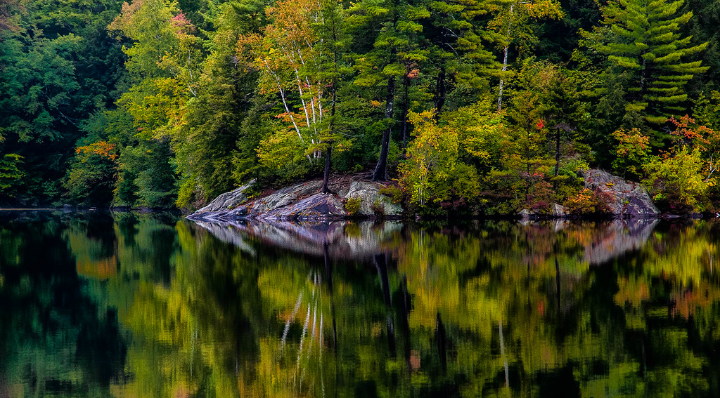 Mirror Image Mirror Lake, Woodstock New Hampshire Steven Carter