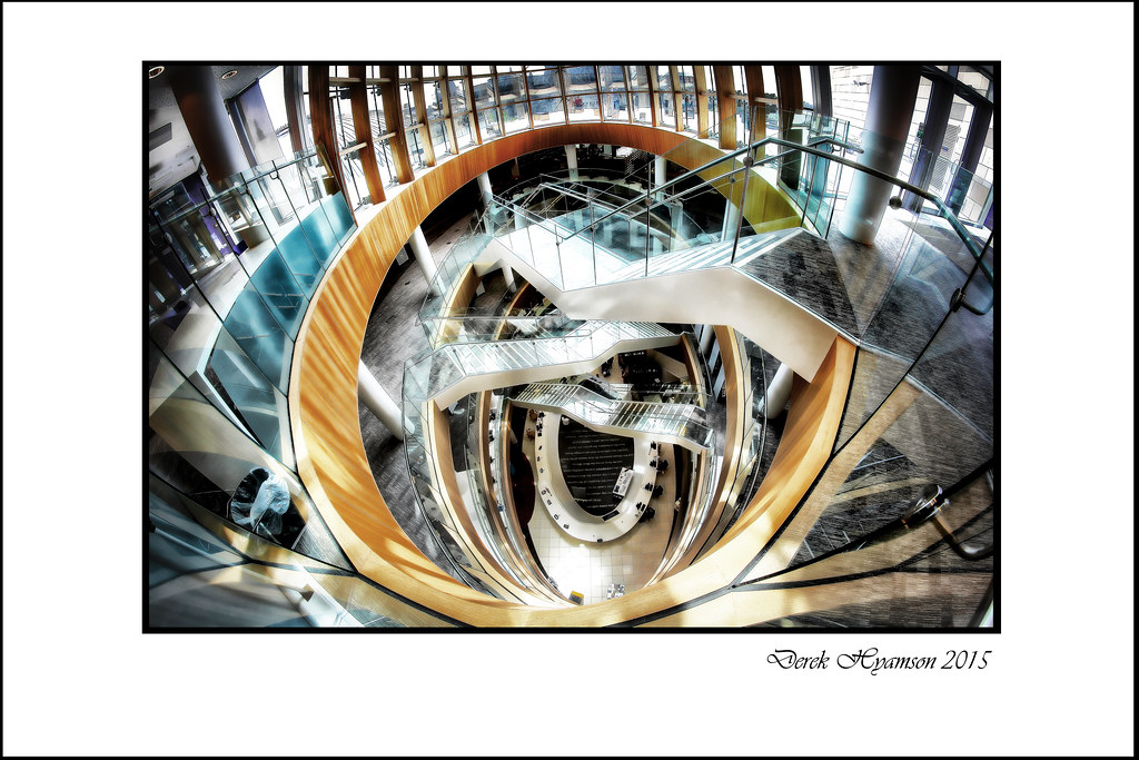 PICTON LIBRARY The stairways in Picton Library. One of sev… Flickr