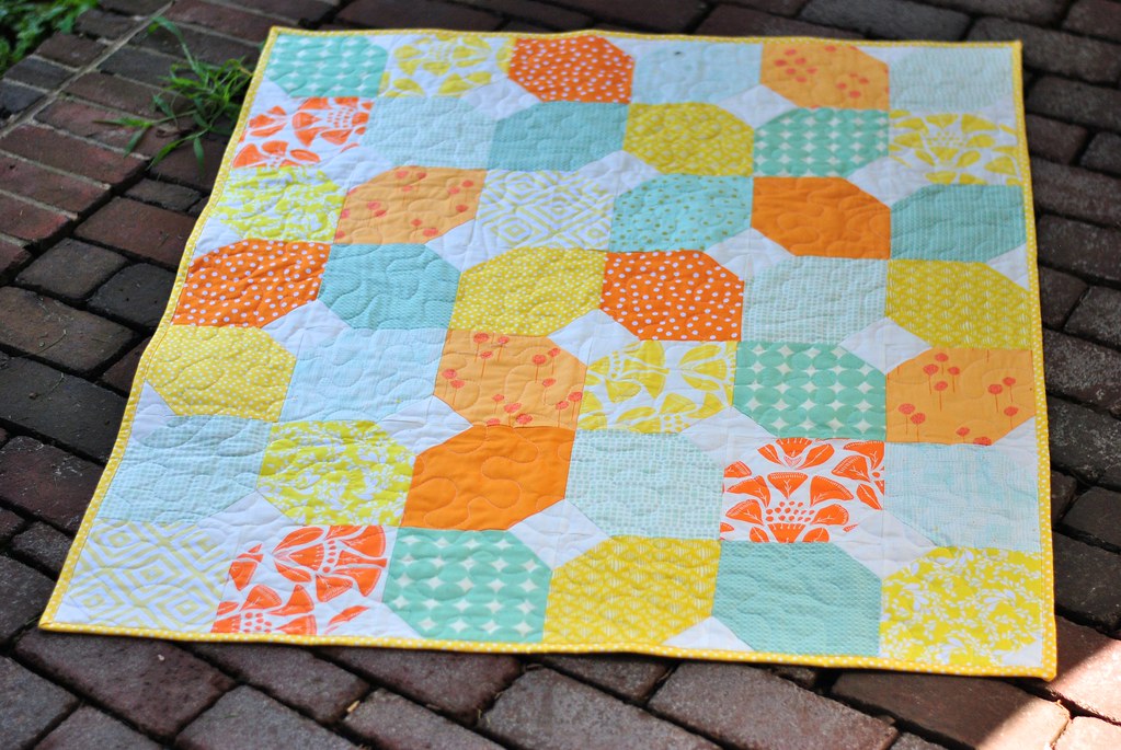 Citrus Mint Baby Quilt Lindsay Conner Flickr