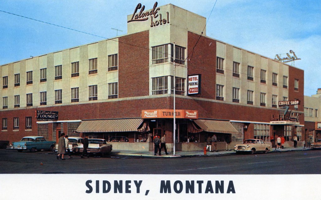 Hotel Lalonde Sidney MT a photo on Flickriver