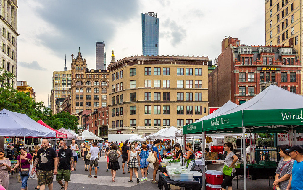 Union Square Greenmarket Brandon Bartoszek Flickr