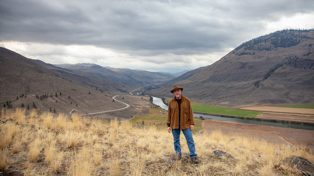 Selfie of yours truly in Nighthawk, Washington on the Cana… Flickr