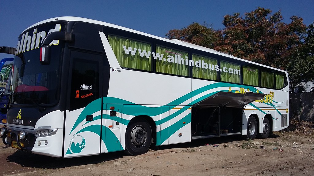 AL HIND TRAVELS | SCANIA MULTI AXLE 2+2 A/C SEMI SLEEPER ...